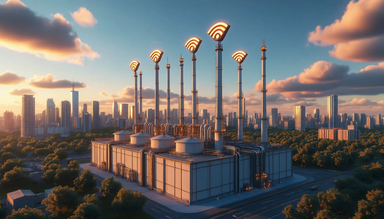 WiFi для большой фабрики.
