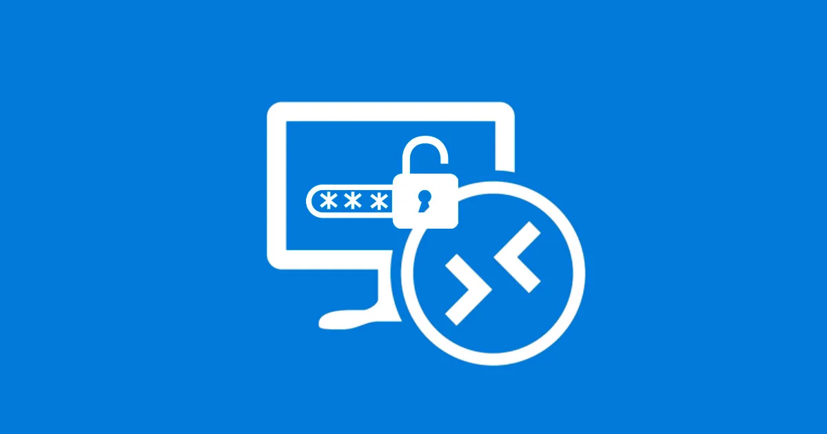 RDP- подключение не сохраняет пароли в Windows